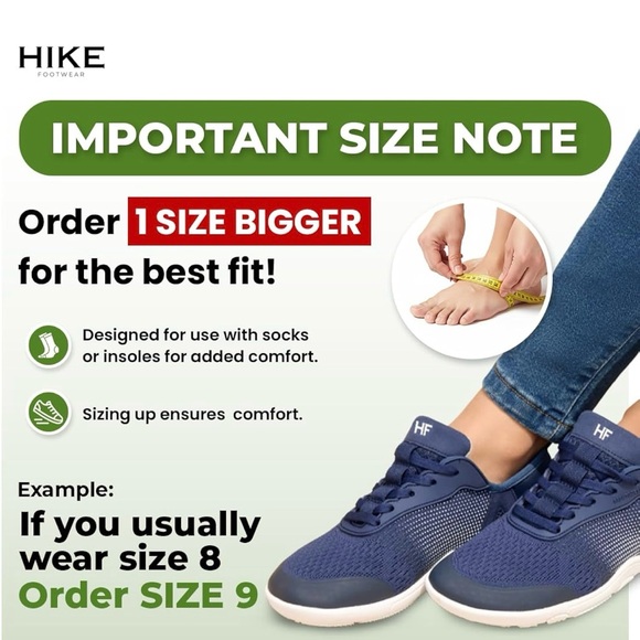 Hike Footwear Stride Size Women’s 9/9.5, Men’s 7/7.5 White - Picture 7 of 11